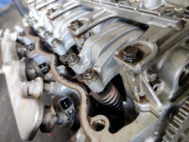 Eski araba motorunu tamir et / Arabanın eski motorunu