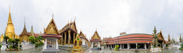 Bangkok Thailand September 2020 Panorama View Wat Phra Kaew Name — Stock Photo, Image