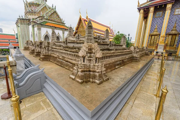 Bangkok Tailândia Setembro 2020 Mock Model Angkor Wat Wat Phra — Fotografia de Stock