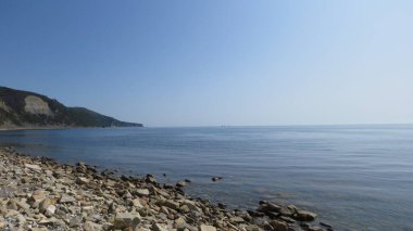 Kaya yelkenlisine giderken. Janhot. Karadeniz.