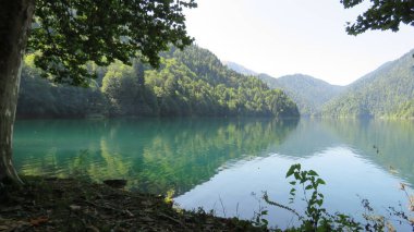 Ritsa Gölü. Abhazya.