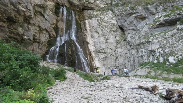 Водоспад Гегський Абхазія — стокове фото