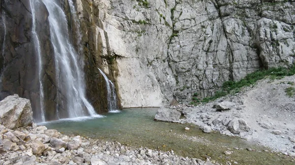 Водопад Гегский Абхазия — стоковое фото