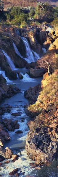 Naturaleza Pintoresca África Árboles Cascadas —  Fotos de Stock