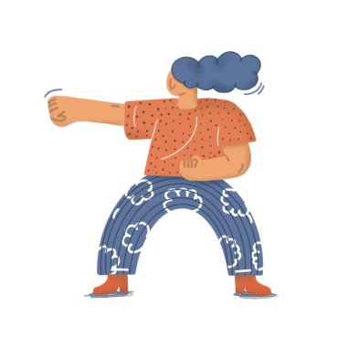 Çok ırklı güzellik. Vücut pozitifi. Genç, şık bir kadın. Haklar, bağımsızlık, eşitlik mücadelesi. Mart 'ta özgürlük ve lgbt hakları için savaşan çok ırklı kadın.