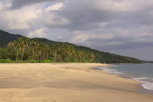 Plage Vide Pantai Setagi Près Senggigi Lombok Indonésie Exotique Destination — Photo