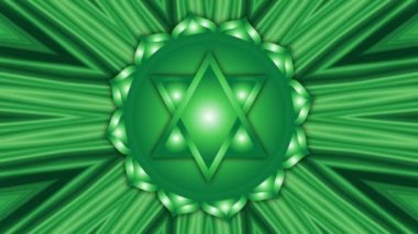 Kaleydoskoplu Sacral çakra dönüşünün canlandırması