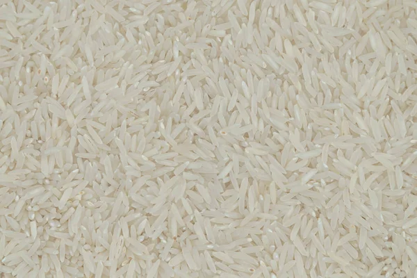 Large Scattering Rice Grains Flat Lay Snapshot — Stock Photo, Image