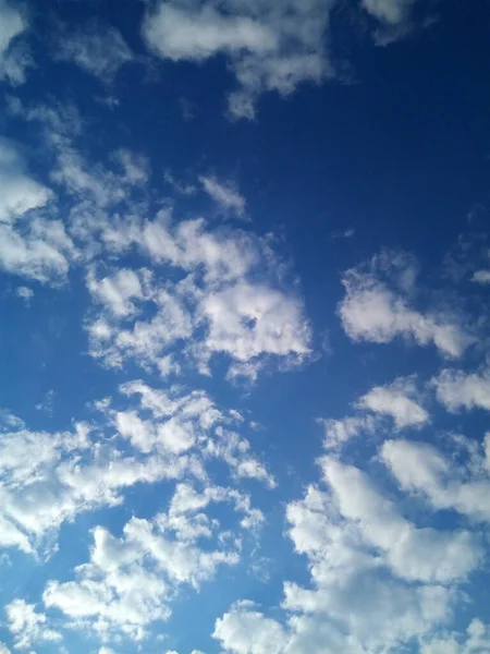 Blu Небо Облаками — стоковое фото