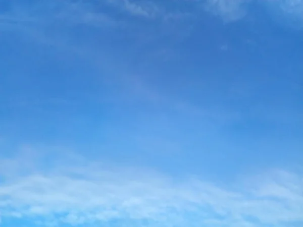 Clouds Blue Sky Sunny Summer Day — Stock Photo, Image