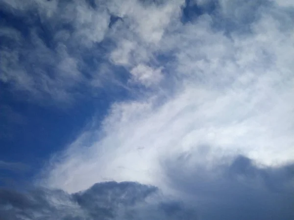 Storm Moln Himlen Sommaren Regnperioden — Stockfoto
