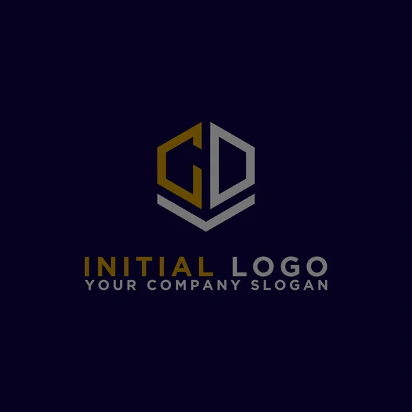 Motifs Logo Inspirants Pour Les Entreprises Partir Icône Initiale Logo — Image vectorielle