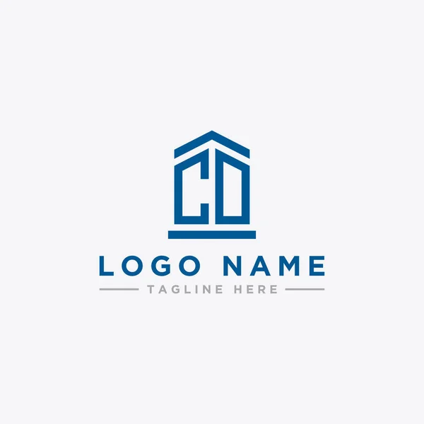 Inspirerande Logotyp Design För Företag Från Den Ursprungliga Bokstäver Logotyp — Stock vektor