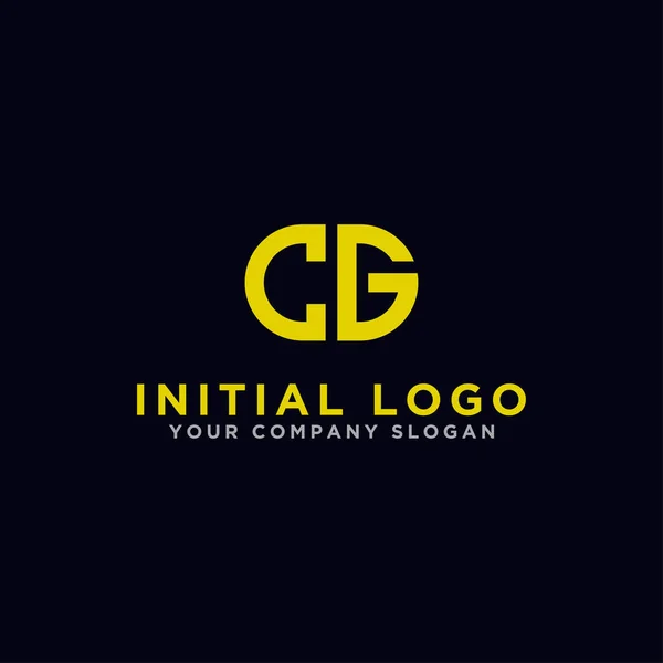 Inspiration Conception Logo Pour Les Entreprises Partir Des Lettres Initiales — Image vectorielle