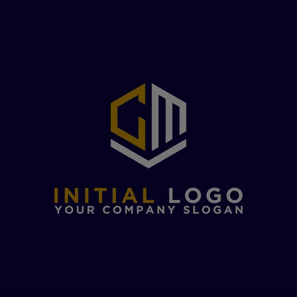 Logo Design Inspiration Pour Les Entreprises Partir Des Lettres Initiales — Image vectorielle