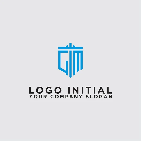 Logo Design Inspiration Companies Initial Letters Logo Icon Vector — Stock Vector