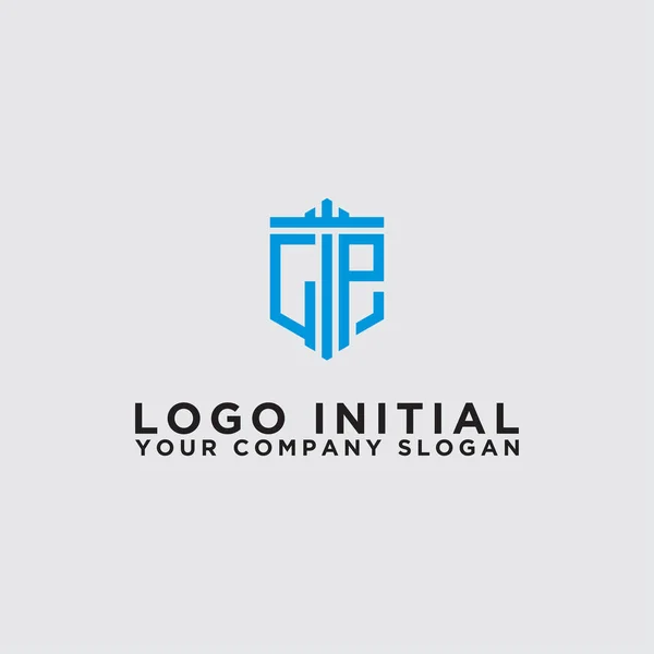 Návrh Loga Inspirace Pro Firmy Počátečních Písmen Ikony Loga Vektor — Stockový vektor