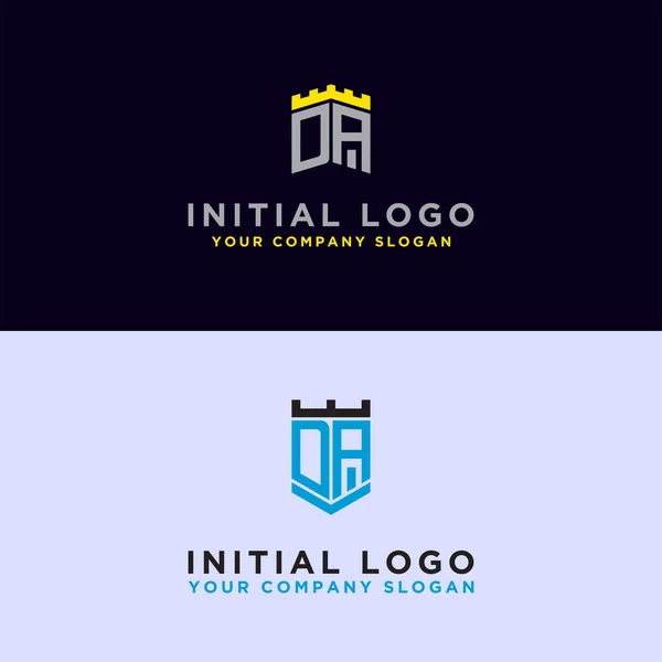 Set Logo Design Inspiration Pour Les Entreprises Partir Des Lettres — Image vectorielle