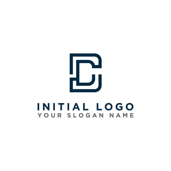 Logo Design Inspiration Für Unternehmen Aus Den Anfangsbuchstaben Des Logos — Stockvektor