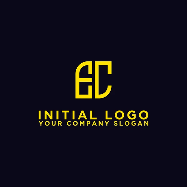 Logotypdesigninspiration För Företag Från Första Bokstäverna Logotypen Vektor — Stock vektor