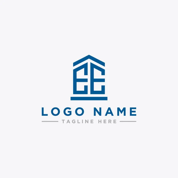 Λογότυπο Σχεδιαστική Έμπνευση Για Τις Εταιρείες Από Τις Αρχικές Επιστολές — Διανυσματικό Αρχείο