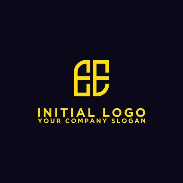 Дизайн Логотипа Компаний Первых Букв Значка Логотипа Vector — стоковый вектор
