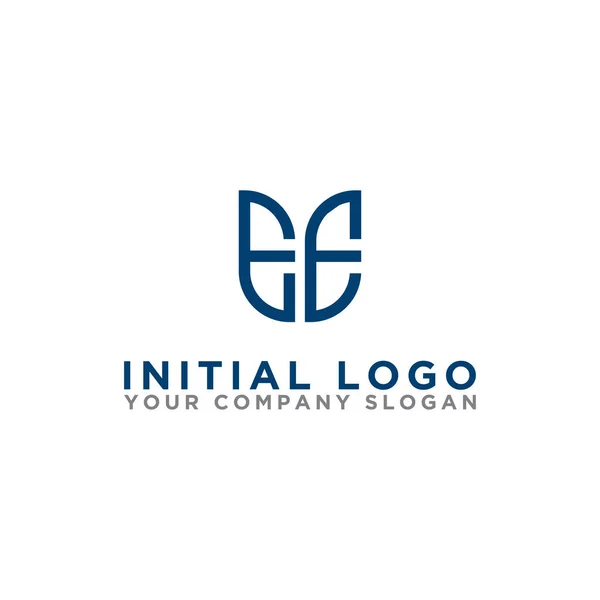 Logo Design Inspiration Pour Les Entreprises Partir Des Lettres Initiales — Image vectorielle