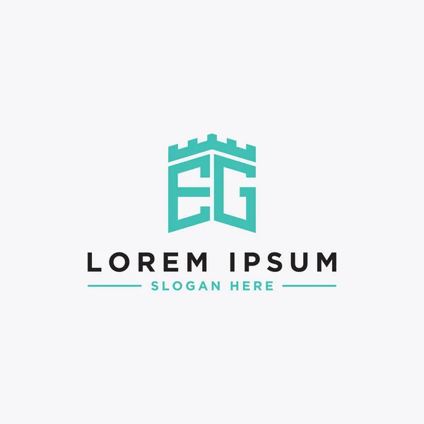 Logo Design Inspiration Pour Les Entreprises Partir Des Lettres Initiales — Image vectorielle