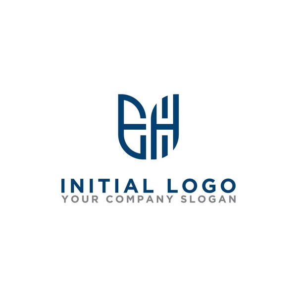 Logo Design Inspiration Pour Les Entreprises Partir Des Lettres Initiales — Image vectorielle