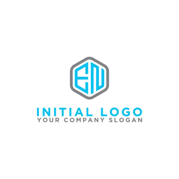 Logo Design Inspiration Pour Les Entreprises Partir Des Lettres Initiales — Image vectorielle