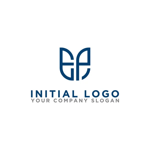 Logotyp Design Inspiration För Företag Från Första Bokstäverna Logotypen Ikon — Stock vektor