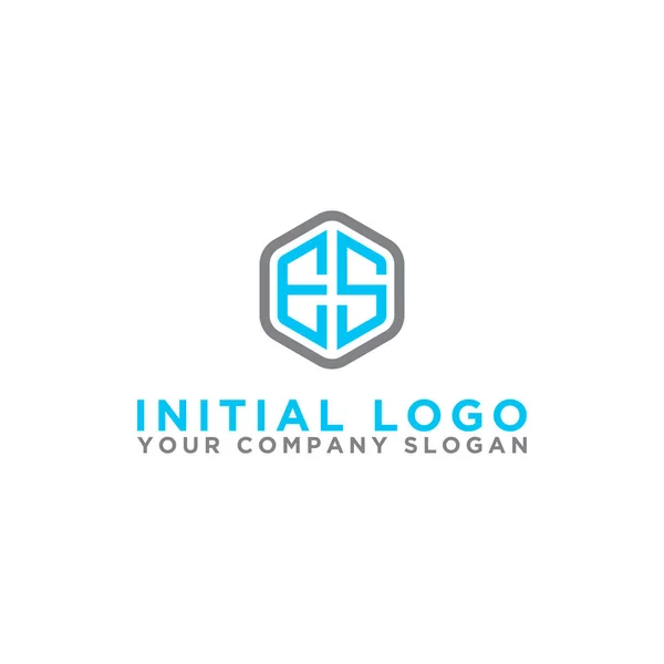 Logo Design Inspiration Companies Initial Letters Logo Icon Vector — Stock Vector