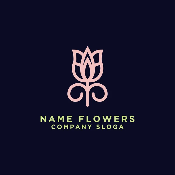 Leaf flower logo nature. For Cosmetic companies, Spas, Beauty Salons, Decoration Companies, Boutique logos. Luxury, Business, Royal Jewelry, Hotel Logo and Health. Interior icon. - Vector