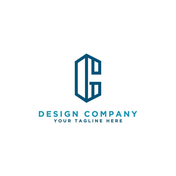 Design Del Logo Cool Iniziali Vector — Vettoriale Stock