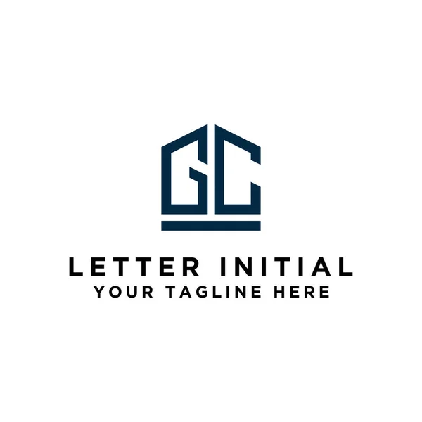 Logo Design Ispirazione Aziende Dalle Lettere Iniziali Dell Icona Del — Vettoriale Stock