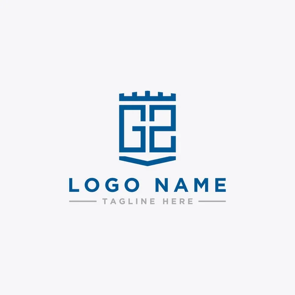 Inspiração Design Logotipo Para Empresas Partir Das Letras Iniciais Ícone —  Vetores de Stock