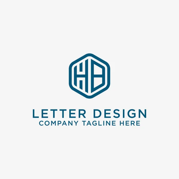 Logo Design Inspiration Pour Les Entreprises Partir Des Lettres Initiales — Image vectorielle