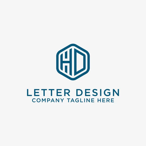Logó Design Inspiráció Vállalatok Számára Logó Ikon Első Betűiből Vektor — Stock Vector