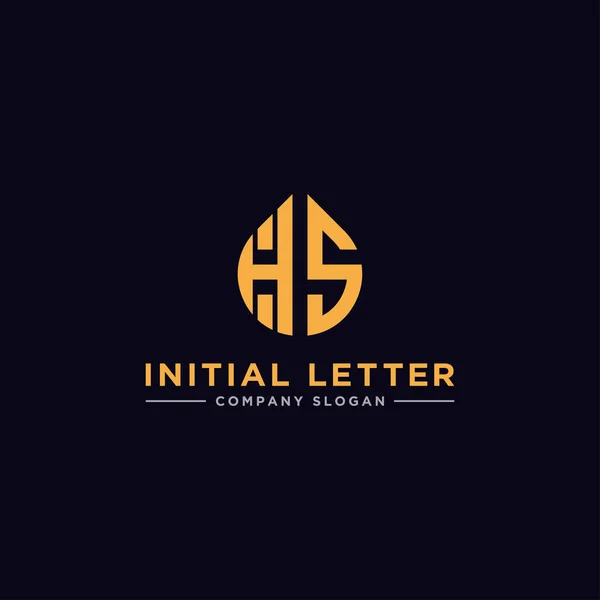 Logo Design Inspiration Für Unternehmen Aus Den Anfangsbuchstaben Des Logos — Stockvektor