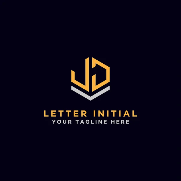 Lettera Icona Iniziale Monogramma Ispirazione Vettoriale Logo Design Vettore — Vettoriale Stock
