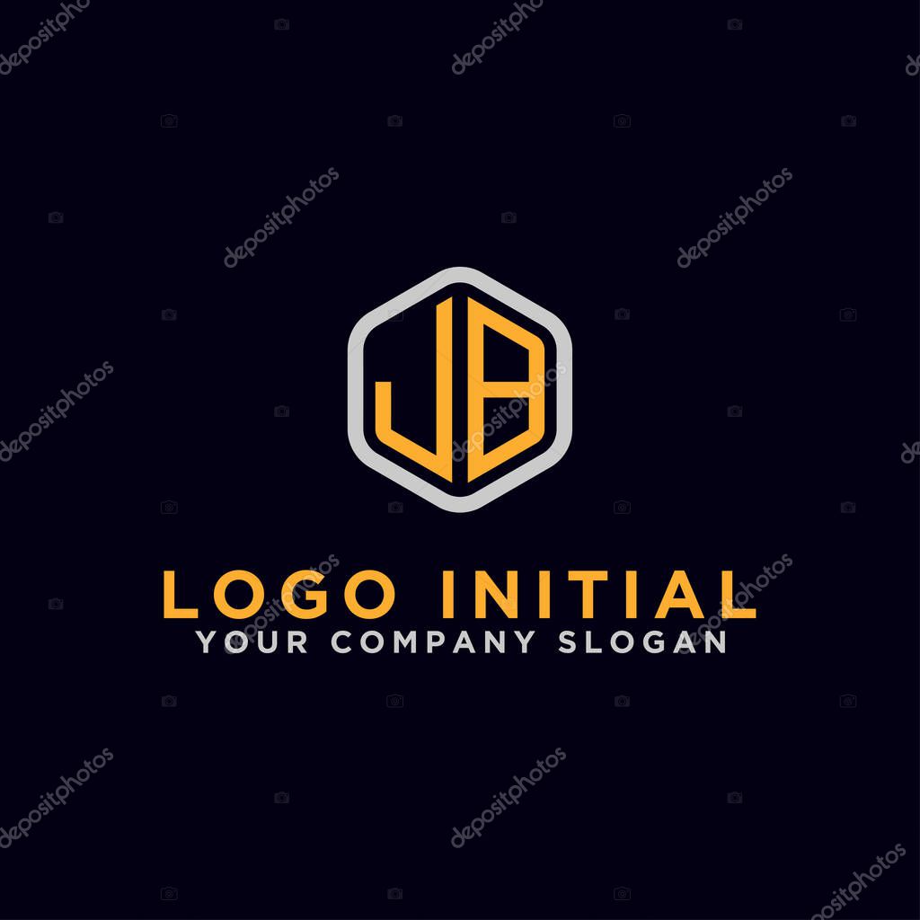 Inspiring company logo designs from the initial letters JB logo icon. -Vectors