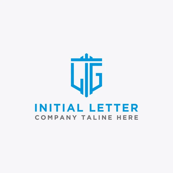 Letters Icona Iniziale Monogramma Ispirazione Vettoriale Logo Design Vettore — Vettoriale Stock