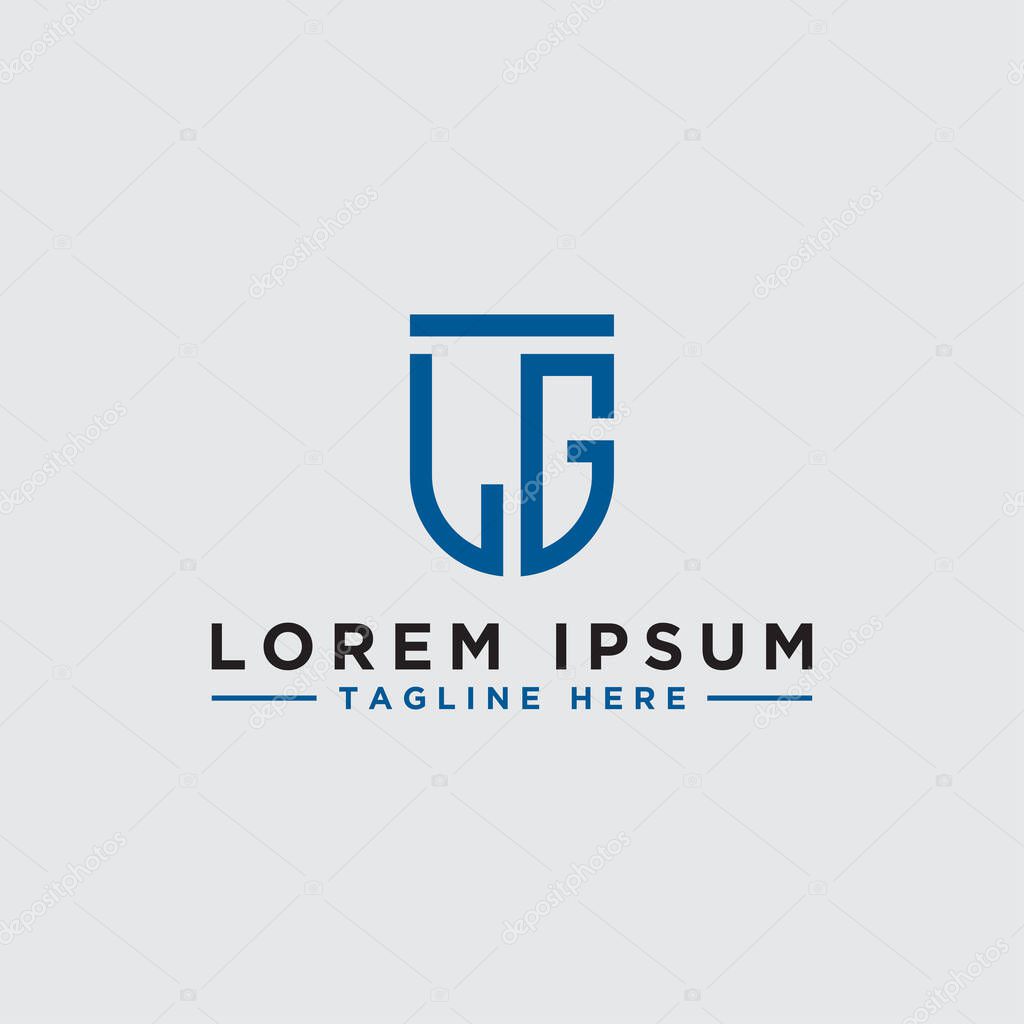LG letters Initial icon / Monogram.- Vector inspiration logo design - Vector