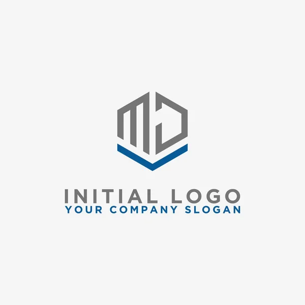 Initial Icon Monogram Inspiration Logo Design Vector Vector — 스톡 벡터