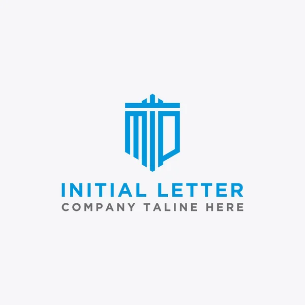 Logo Design Inspiration Pour Les Entreprises Partir Des Lettres Initiales — Image vectorielle