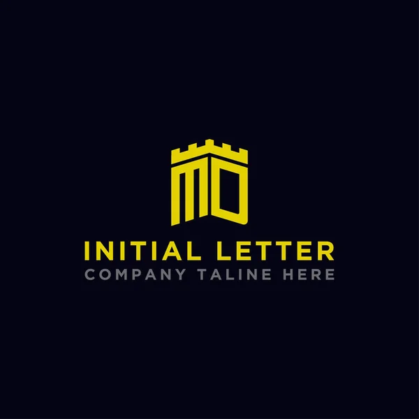 Logo Design Ispirazione Aziende Dalle Lettere Iniziali Del Logo Icona — Vettoriale Stock