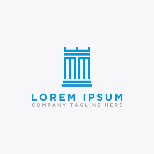 Logo Simgesinin Ilk Harflerinden Şirketler Için Logo Tasarımı Ilham Kaynağı — Stok Vektör