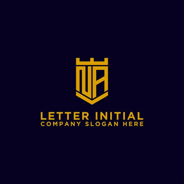 Logo Design Ispirazione Aziende Dalle Lettere Iniziali Dell Icona Del — Vettoriale Stock