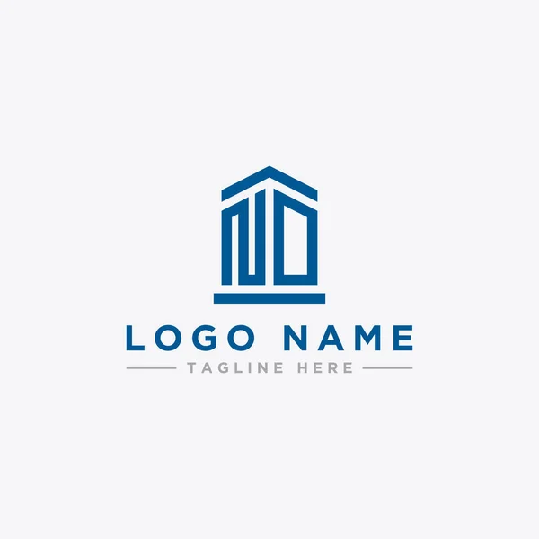Design Inspiration Logotyp För Företaget Från Första Bokstäverna Till Logotyp — Stock vektor
