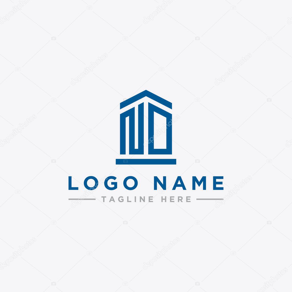 Design inspiration, a logo for the company from the initial letters to the ND logo icon. -Vectors
